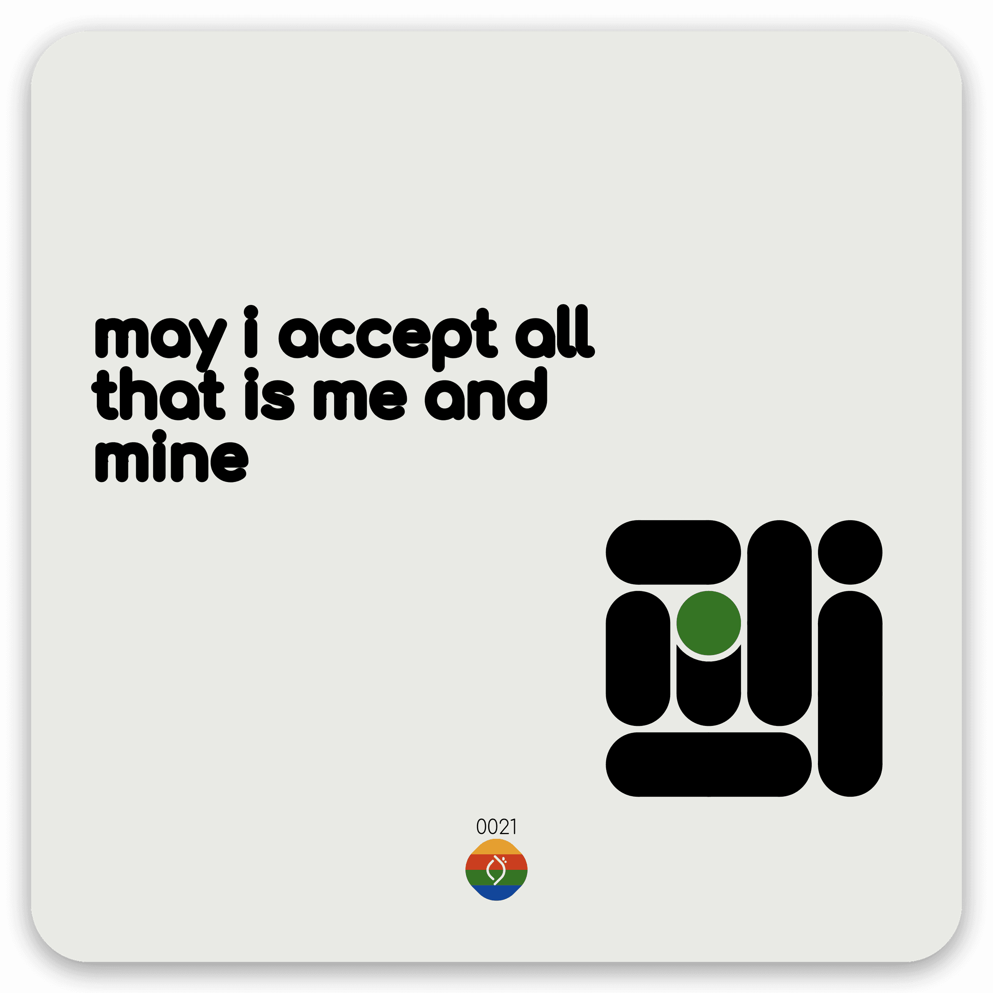 may i accept all that is me and mine