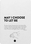 Cover Image for May I choose to let be